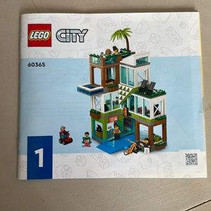 Lego city instruction books